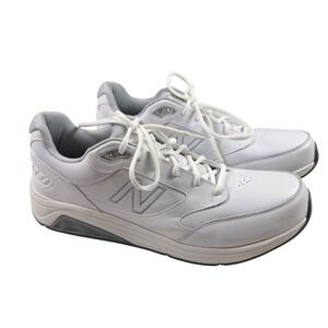 New Balance 928v3 Mens White Leather Walking Shoes MW928WT3 Stability Sneaker
